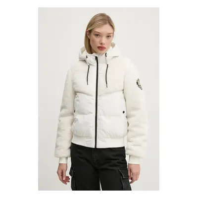 Superdry rövid kabát női, fehér, téli, W5011758A-71D