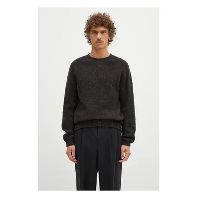 Norse Projects gyapjú pulóver Birnir Brushed Lambswool férfi, N45.0520.9901