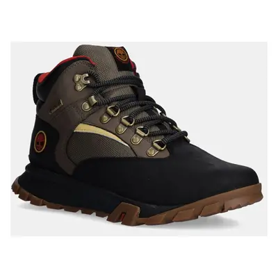 Timberland bőr cipő MT Lincoln fekete, férfi, TB1A61HV0151