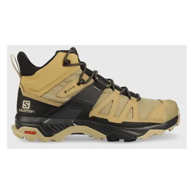 Salomon cipő X Ultra Mid GTX bézs, férfi