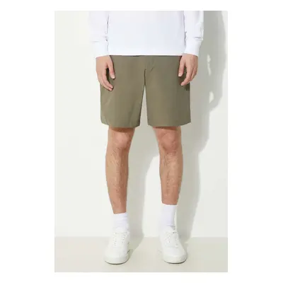 Norse Projects rövidnadrág Ezra Relaxed Solotex zöld, férfi, N35.0603.8076