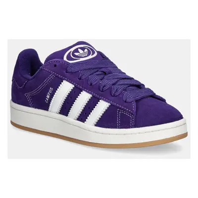 adidas Originals velúr sportcipő Campus 00s lila, JH7284