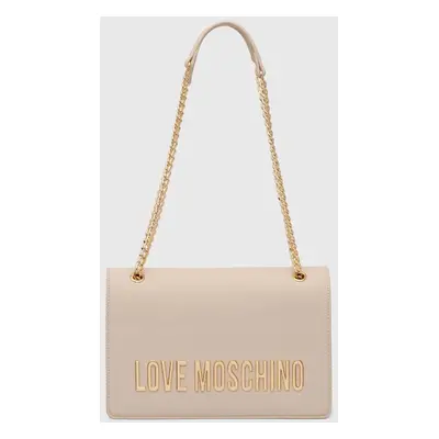 Love Moschino kézitáska bézs, JC4192PP1LKD0000