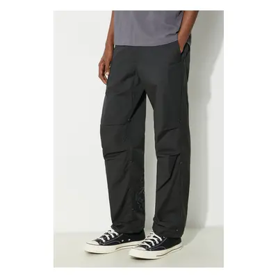 Maharishi nadrág Original Dragon Snopants férfi, fekete, chino, 5063.BLACK