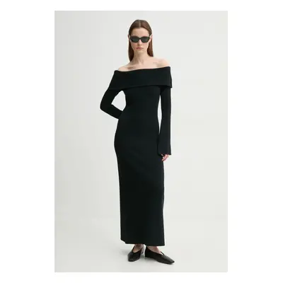 By Malene Birger ruha BENNIE fekete, maxi, harang alakú