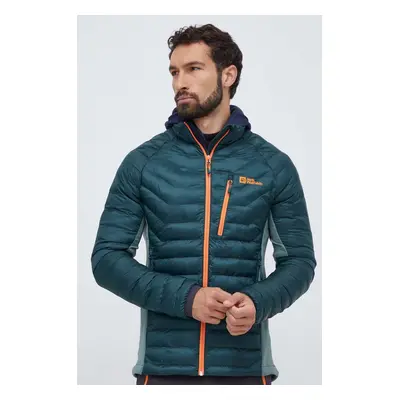 Jack Wolfskin sportos dzseki ROUTEBURN PRO zöld