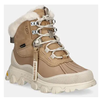 UGG bőr hótaposó Adirondack Meridian Hiker barna, 1169032-SAN