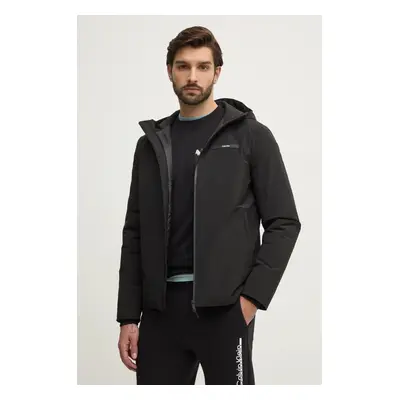 Calvin Klein rövid kabát férfi, fekete, átmeneti, K10K113900