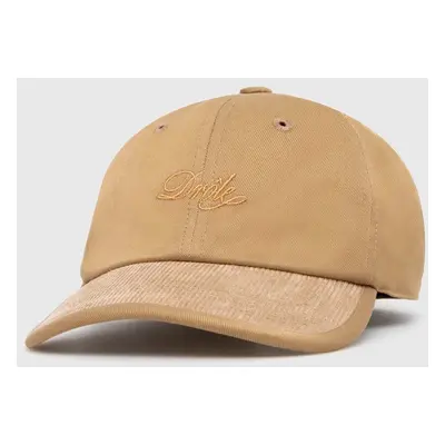 Drôle de Monsieur baseball sapka La Casquette Drôle Gabardine bézs, nyomott mintás, D-CP149-CO11