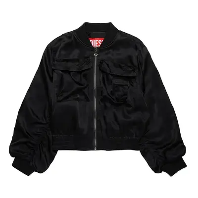 Diesel gyerek bomberdzseki JGKHLOWS JACKET fekete, J02205