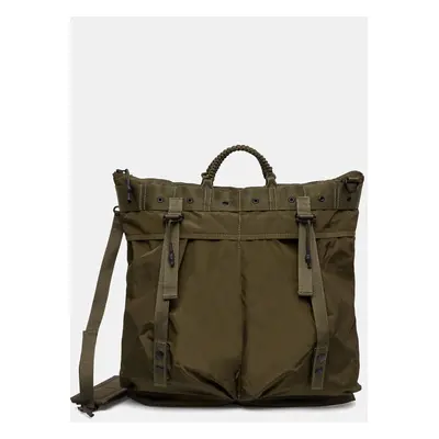 Maharishi táska Maha M.A.L.I.C.E. Day Carry Bag zöld, 1112.OLIVE