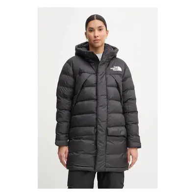 The North Face rövid kabát Limbara női, fekete, téli, NF0A89GAJK31