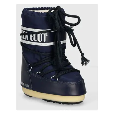 Moon Boot gyerek hótaposó ICON NYLON sötétkék, 80D1400440