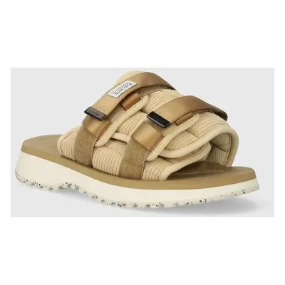 Suicoke papucs MOTO-SHELLab bézs