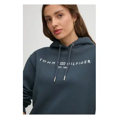 Tommy Hilfiger felső női, nyomott mintás, kapucnis, WW0WW43598