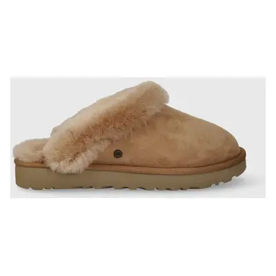 UGG velúr papucs W CLASSIC SLIPPER II barna, CHE, 1130876.CHE