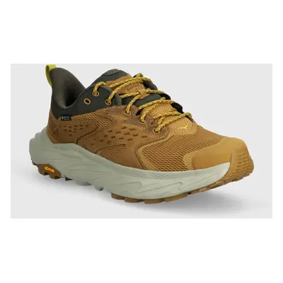 Hoka cipő Anacapa Low Gore-Tex barna, férfi