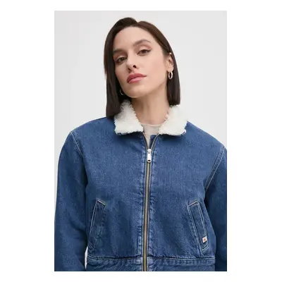 Calvin Klein Jeans farmerdzseki női, sötétkék, átmeneti, J20J224906