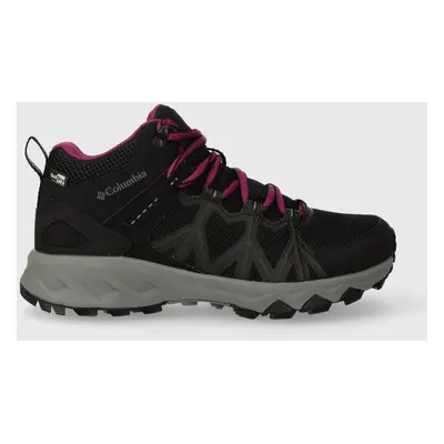 Columbia cipő Peakfreak II Mid Outdry fekete, női