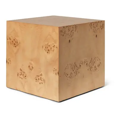 ferm LIVING asztal Burl Cube Side Table bézs