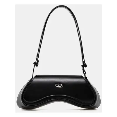 Diesel bőr táska PLAY PLAY CROSSBODY cross body fekete, X10221.PR227