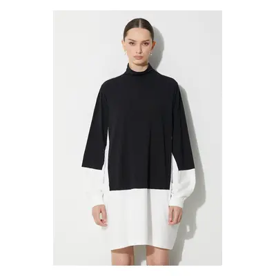 MM6 Maison Margiela ruha fekete, mini, oversize, S62CT0244