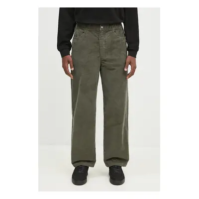 Norse Projects kordbársony nadrág Ragnar Relaxed Solotex Corduroy Pant zöld, N25.0410.8098