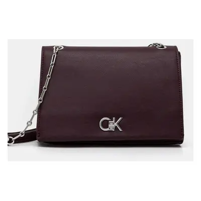 Calvin Klein kézitáska bordó, K60K612810