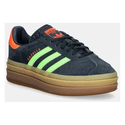 adidas Originals sportcipő Gazelle Bold sötétkék, JH9667