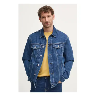 Pepe Jeans farmerdzseki REGULAR JACKET férfi, sötétkék, átmeneti, PM402715HW5