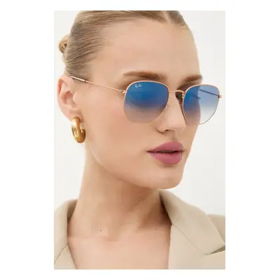 Ray-Ban napszemüveg HEXAGONAL átlátszó, 0RB3548