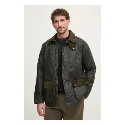 Barbour rövid kabát férfi, zöld, átmeneti, oversize, MWX2428OL52