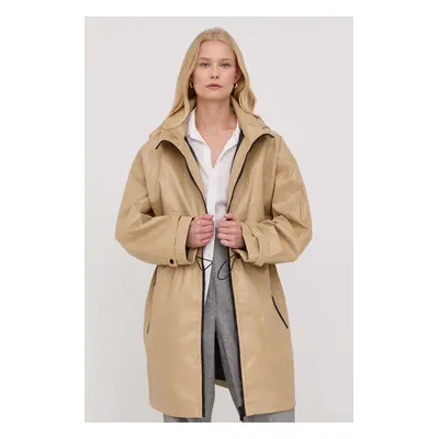 MICHAEL Michael Kors parka női, bézs, átmeneti