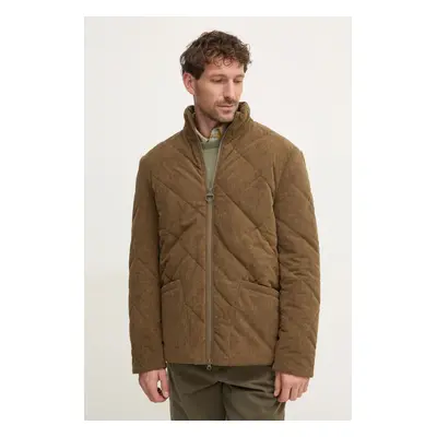 Barbour rövid kabát férfi, zöld, átmeneti, oversize, MQU1836BR51