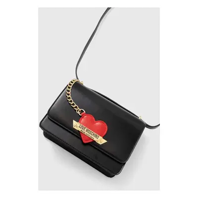 Love Moschino kézitáska fekete, JC4139PP1LLM1000