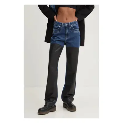 Karl Lagerfeld Jeans farmer női, magas derekú, 246J1107