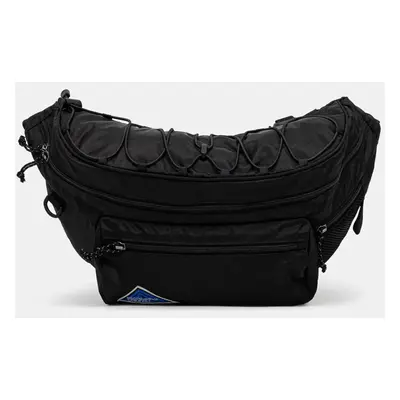 thisisneverthat övtáska Washed Nylon Lumbar Pack fekete, TN243WBASB02