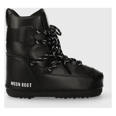 Moon Boot hócipő SNEAKER MID fekete, 14028200.001