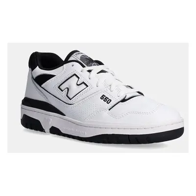 New Balance bőr sportcipő fehér, BB550HA1