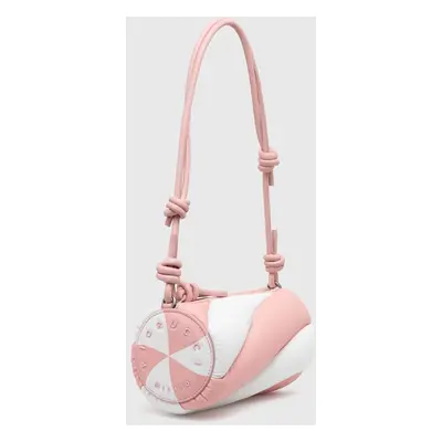 Fiorucci bőr táska Bicolor Leather Mella Bag rózsaszín, U01FPABA001LE04PN02