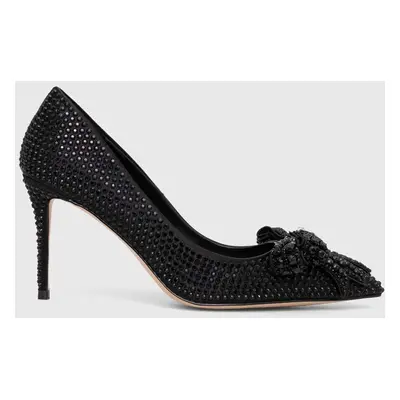 Kurt Geiger London tűsarkú Belgravia Crystal Bow Drc fekete, 1288500759