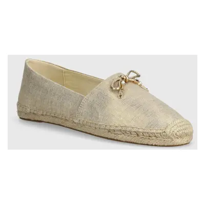 MICHAEL Michael Kors espadrilles Nori sárga, 40R4NRFP1D