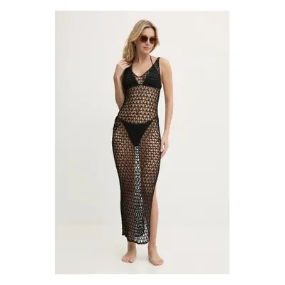 PARAMIDONNA selyem strandruha fekete, CR25GBLK