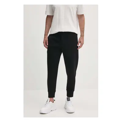 Emporio Armani nadrág férfi, fekete, jogger