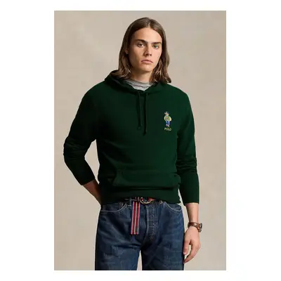 Polo Ralph Lauren gyapjú pulóver férfi, zöld