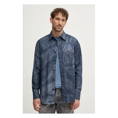 G-Star Raw pamut ing férfi, galléros, regular, D25518-D311