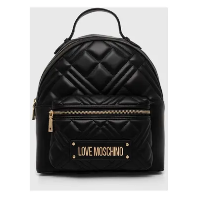 Love Moschino hátizsák fekete, női, kis, sima, JC4148PP1LLA0000