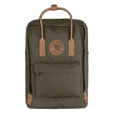 Fjallraven hátizsák F23803.633 Kanken no. Laptop zöld, nagy, sima