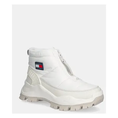 Tommy Jeans hócipő TJW HYBRID BOOT ZIP UP WL fehér, EN0EN02641