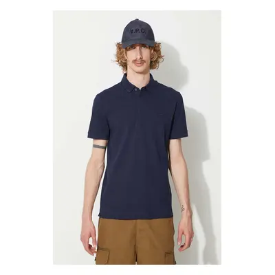 Lacoste poló T-shirt PH5522 sötétkék, férfi, sima